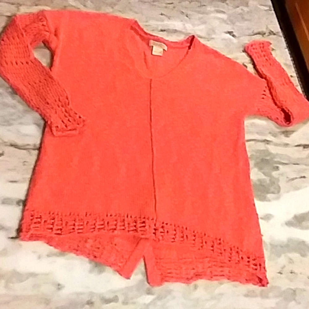 Lucky Orange Sweater